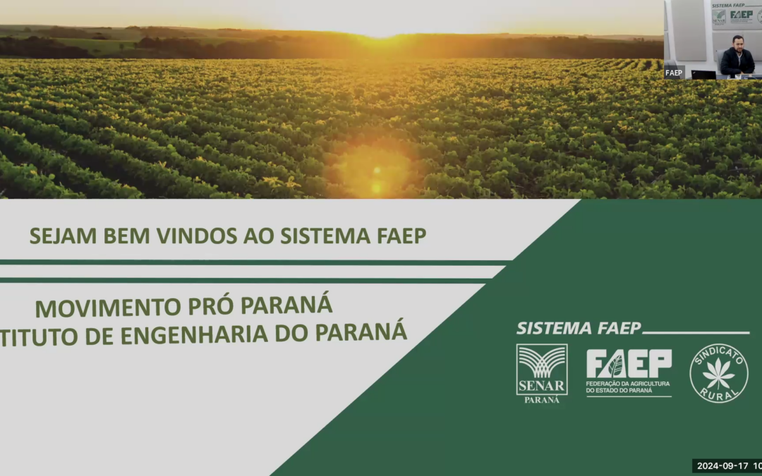 Em reunião semanal, Comitê de Infraestrutura comenta sobre atuação da FAEP no Paraná