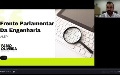 Em reunião semanal, o Comitê de Infraestrutura recebe o deputado estadual Fabio Oliveira