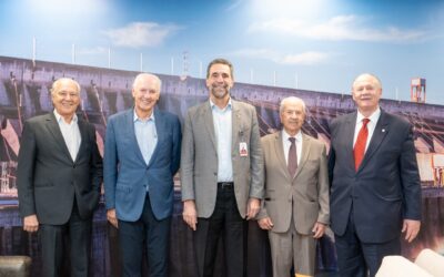 Comitiva do Pró-Paraná faz visita técnica a Itaipu